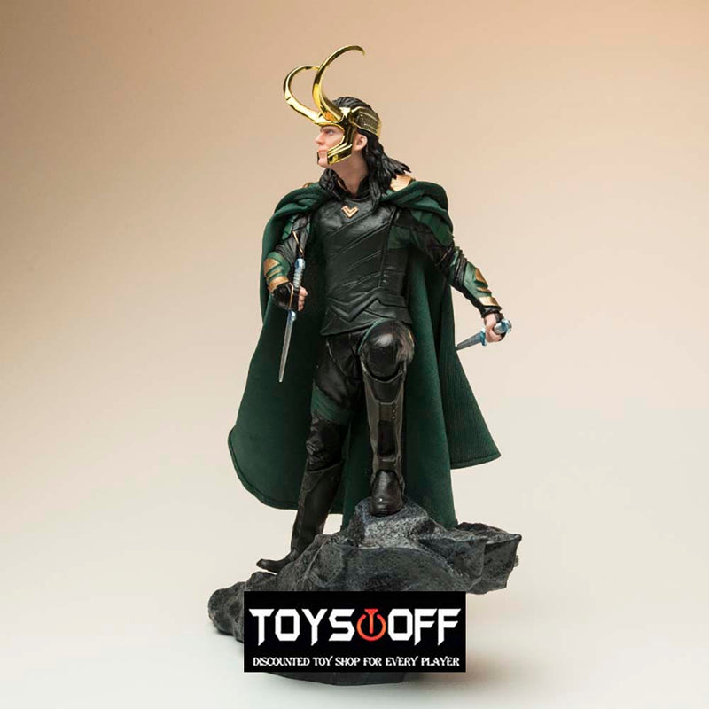 Iron Studios Thor 3 Ragnarok Loki Action Figure Toy 23cm