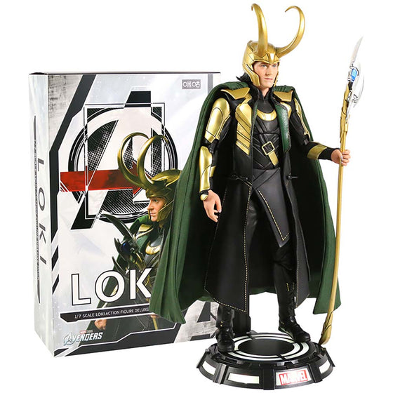 Loki Action Figure Collectible Model Toy 34cm