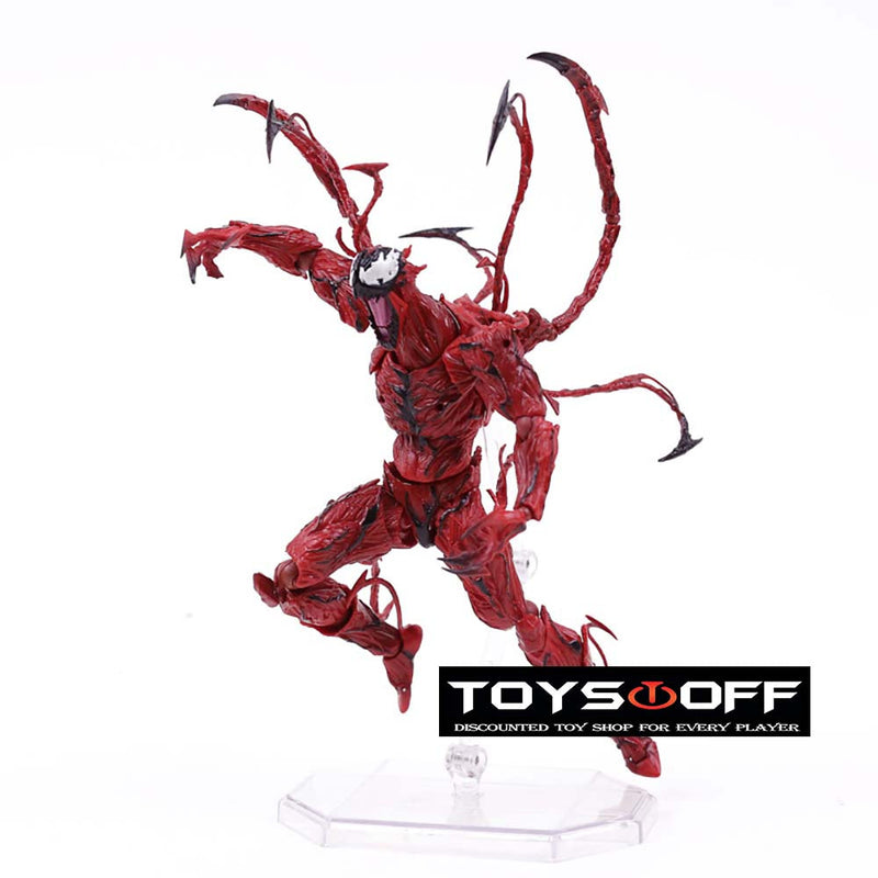 Revoltech Series Carnage Red Venom Action Figure Model Toy 16cm