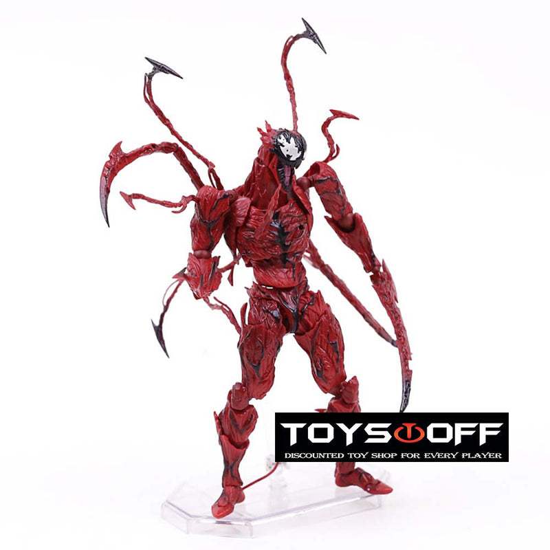 Revoltech Series Carnage Red Venom Action Figure Model Toy 16cm