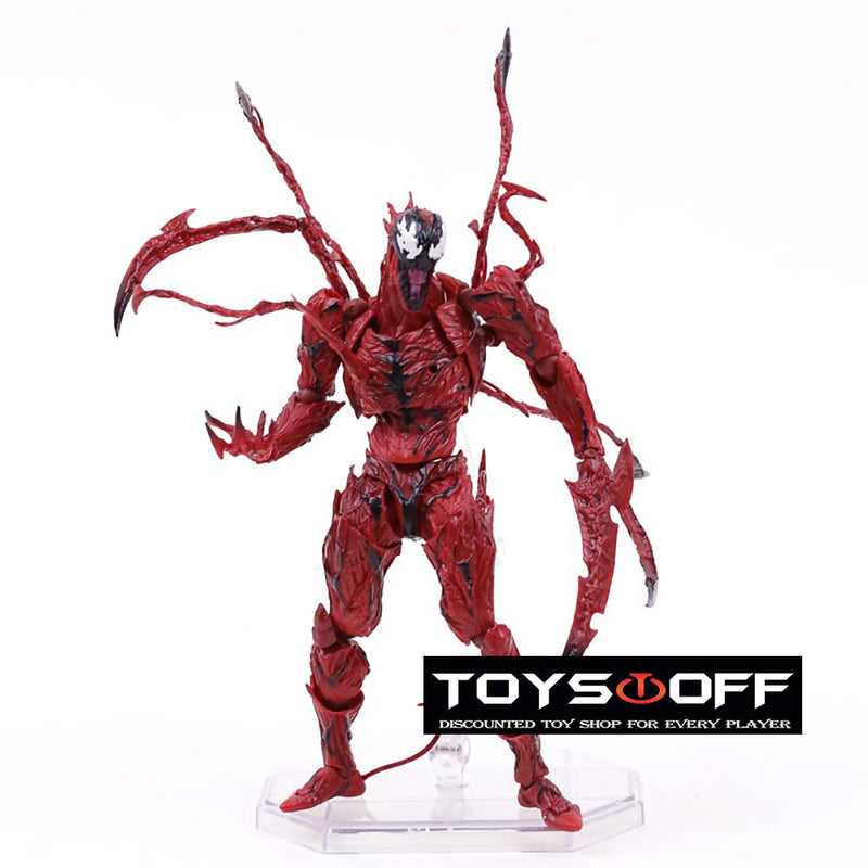 Revoltech Series Carnage Red Venom Action Figure Model Toy 16cm