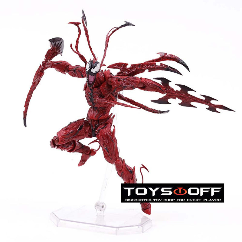 Revoltech Series Carnage Red Venom Action Figure Model Toy 16cm