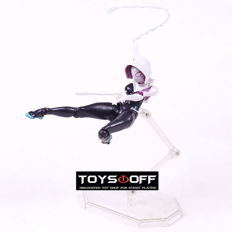 Revoltech Spiderman Gwen Action Figure Collection Model Toy 16cm