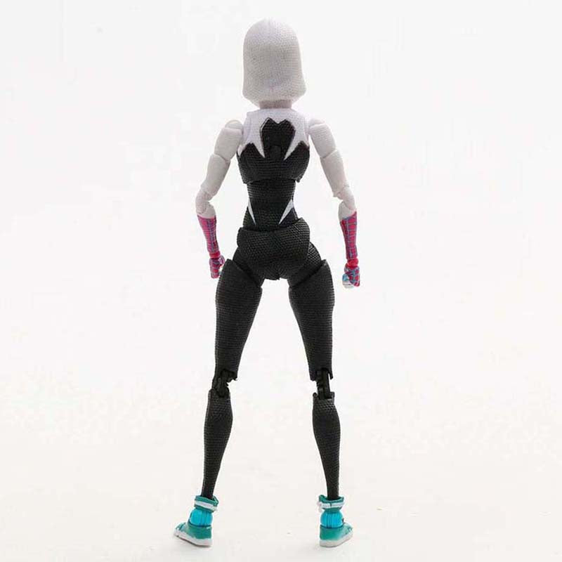 Revoltech Spiderman Gwen Action Figure Toy 15cm