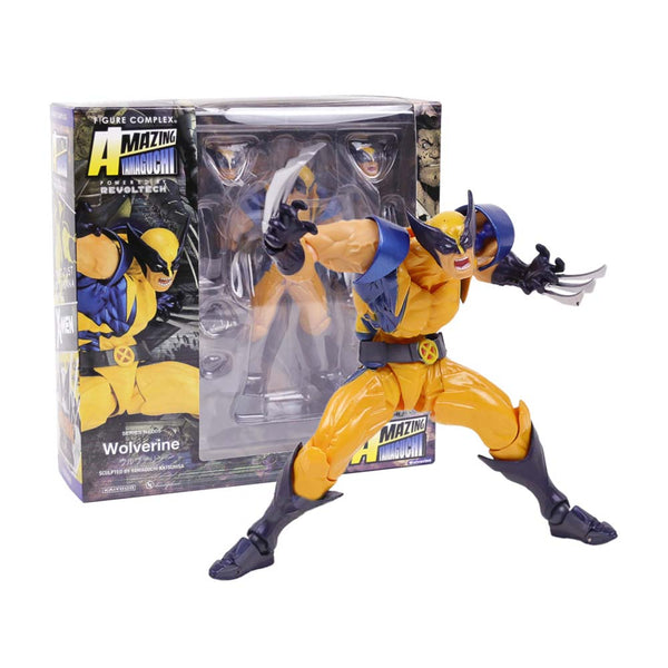 Superhero Amazing Yamaguchi X-Men Wolverine Action Figure Collectible Model