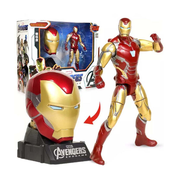 Superhero Avengers Iron Man Action Figure Model Deformable Toy