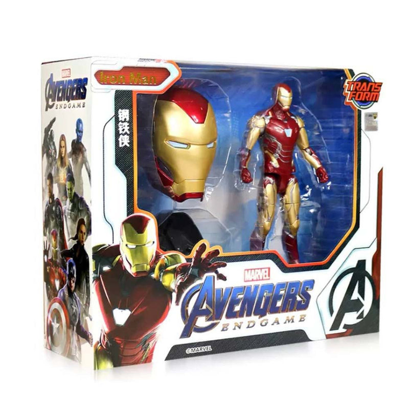 Superhero Avengers Iron Man Action Figure Model Deformable Toy