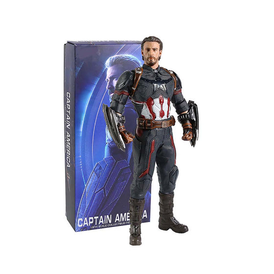 Superhero Captain America Action Figure Avengers Endgame Collectible Model