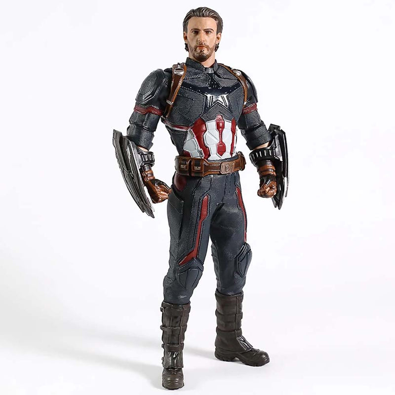 Superhero Captain America Action Figure Avengers Endgame Collectible Model