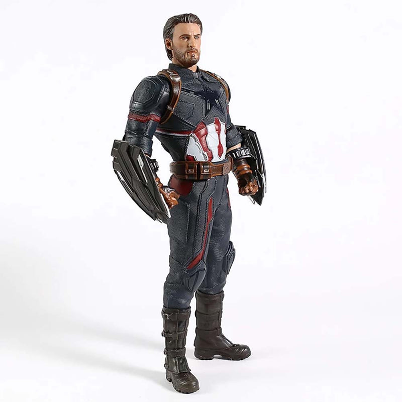 Superhero Captain America Action Figure Avengers Endgame Collectible Model