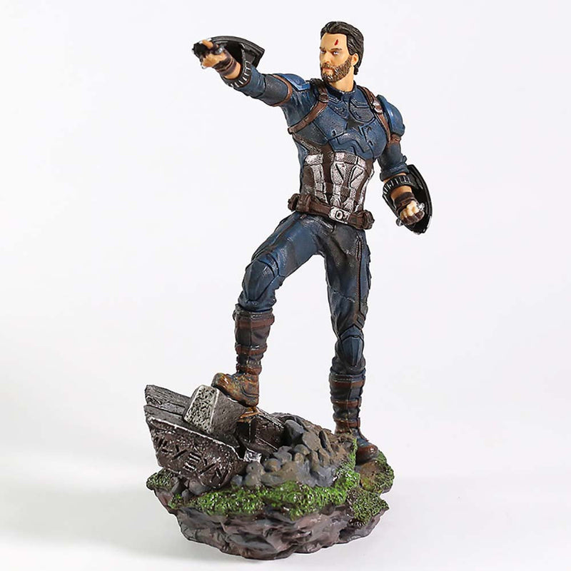 Superhero Captain America Action Figure Model Toy 21cm