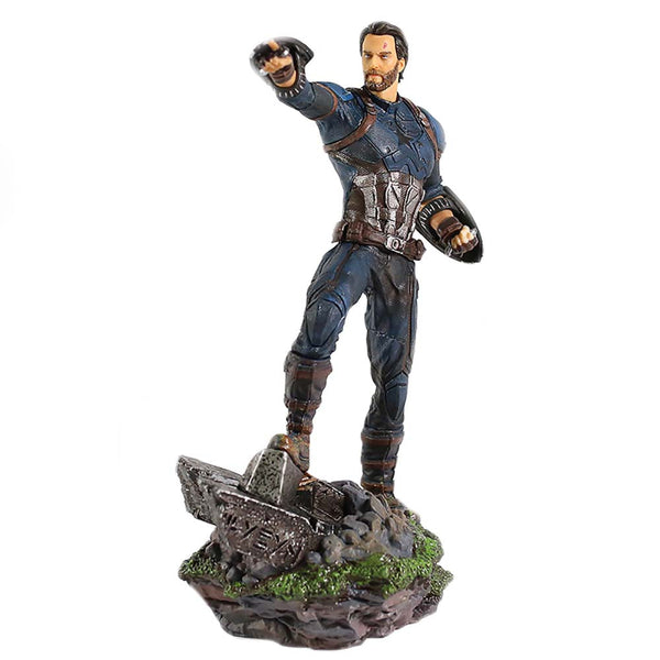 Superhero Captain America Action Figure Model Toy 21cm