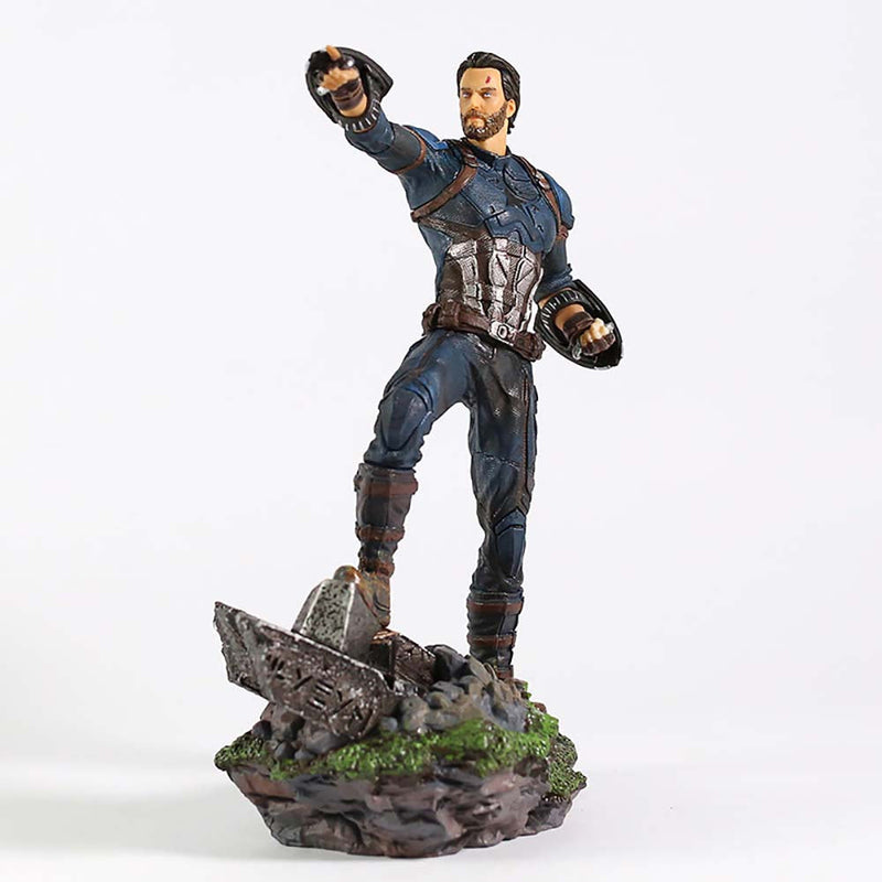 Superhero Captain America Action Figure Model Toy 21cm