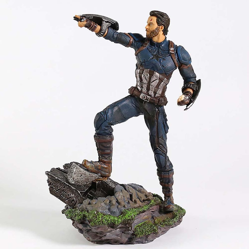 Superhero Captain America Action Figure Model Toy 21cm