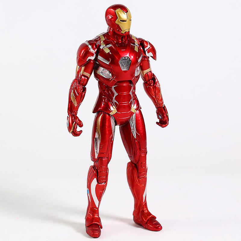 Superhero Civil War Iron Man MK46 Action Figure Toy 18cm