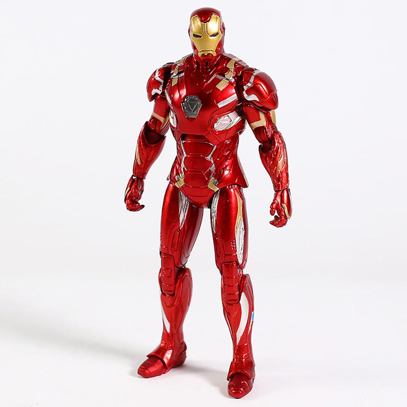 Superhero Civil War Iron Man MK46 Action Figure Toy 18cm