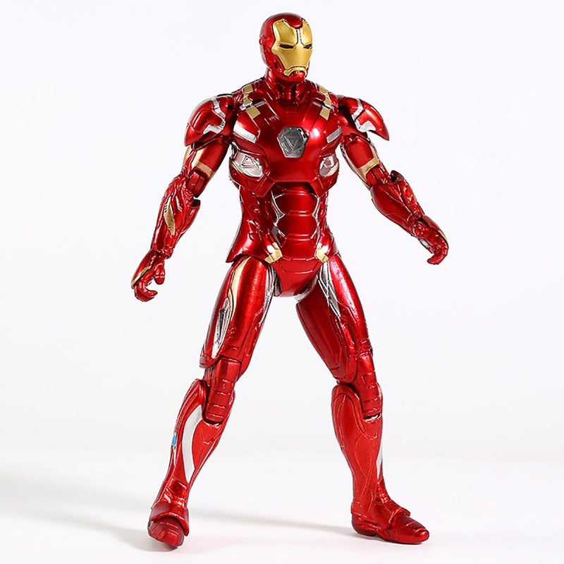 Superhero Civil War Iron Man MK46 Action Figure Toy 18cm