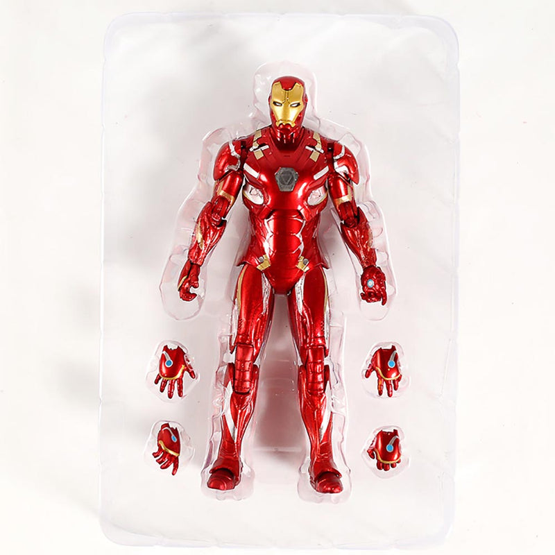 Superhero Civil War Iron Man MK46 Action Figure Toy 18cm