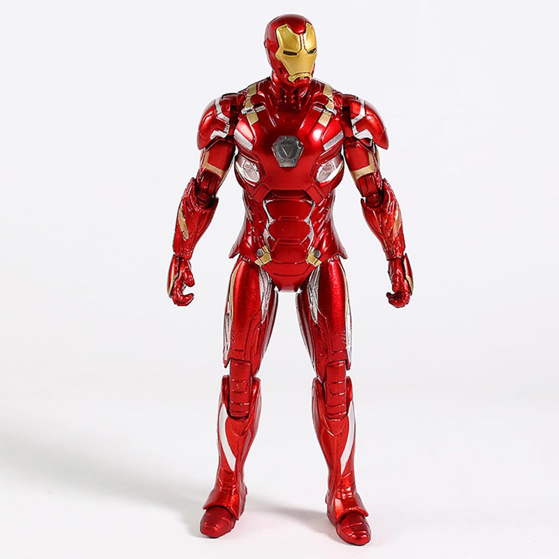 Superhero Civil War Iron Man MK46 Action Figure Toy 18cm