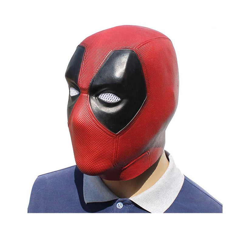 Superhero Deadpool Mask Head Helmet Wade Winston Cosplay Prop