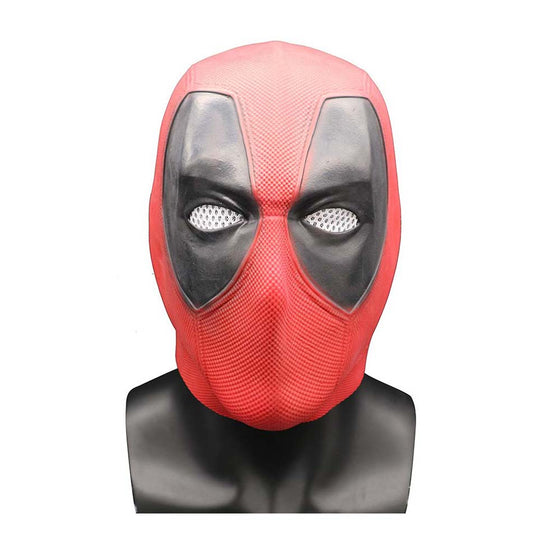 Superhero Deadpool Mask Head Helmet Wade Winston Cosplay Prop