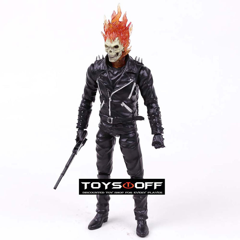 Superhero Ghost Rider Johnny Blaze Action Figure Toy 26cm