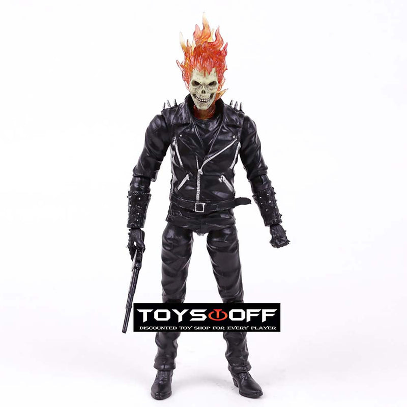 Superhero Ghost Rider Johnny Blaze Action Figure Toy 26cm