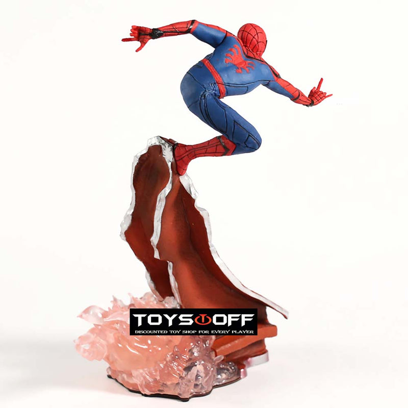 Superhero Homecoming Spiderman Statue Action Figure Toy 24cm