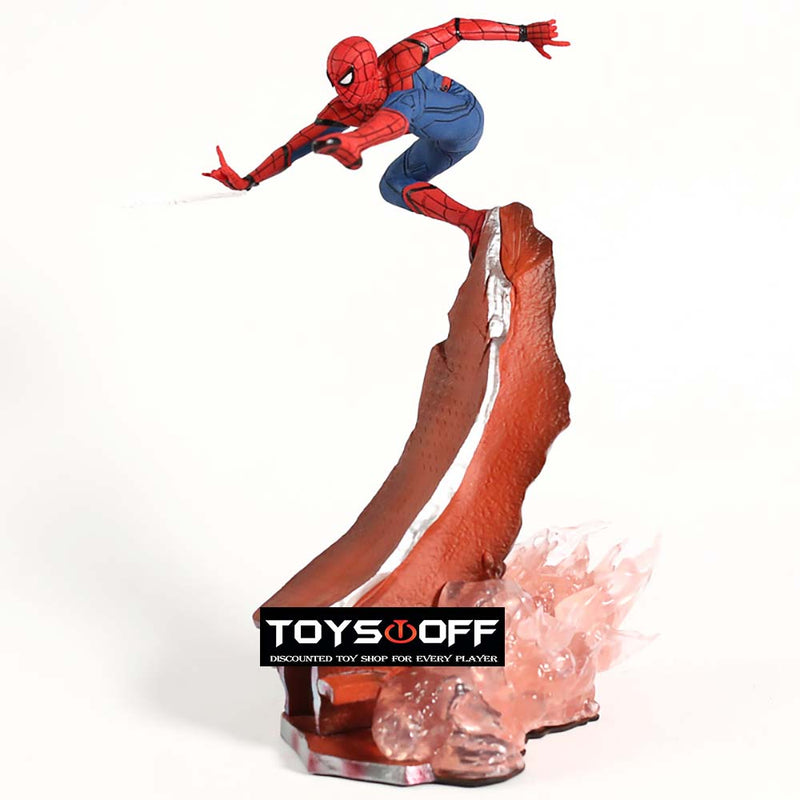 Superhero Homecoming Spiderman Statue Action Figure Toy 24cm