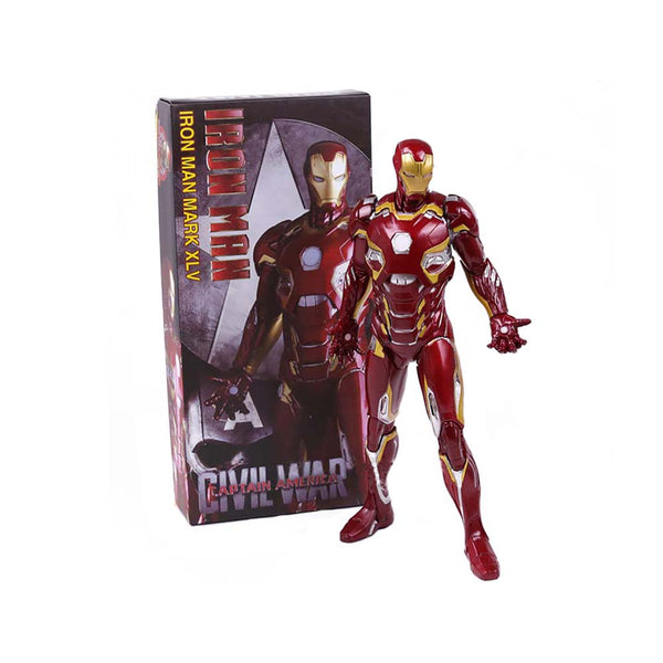 Superhero Iron Man MK45 Action Figure Collectible Model Toy