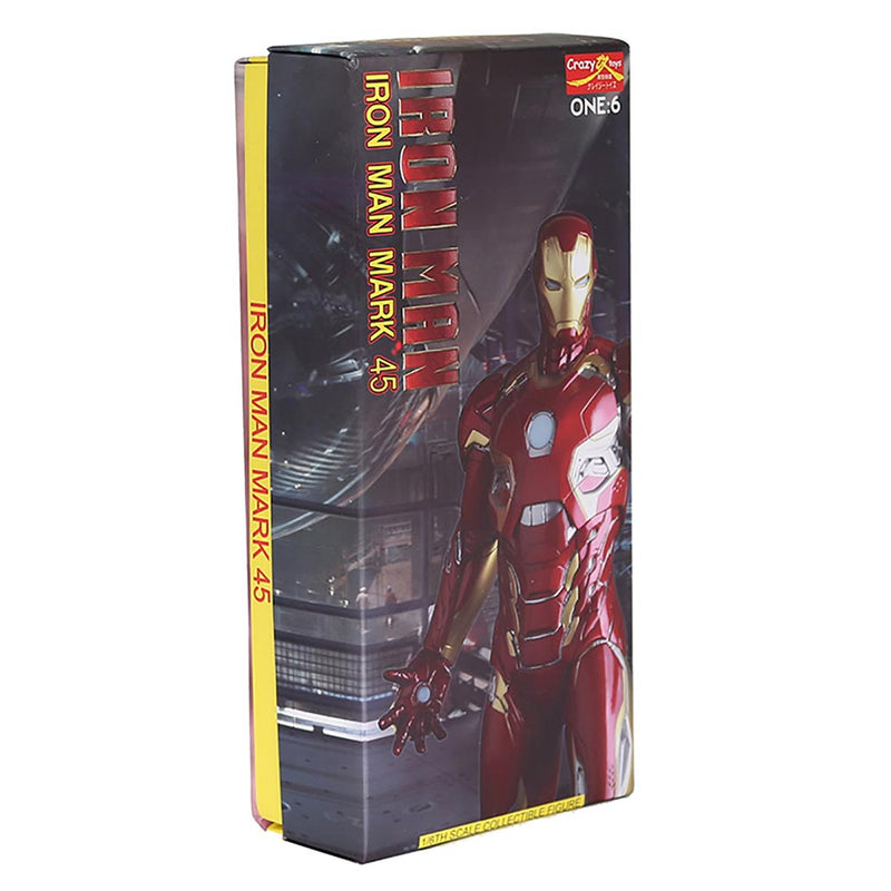 Superhero Iron Man MK45 Action Figure Model Toy 30cm