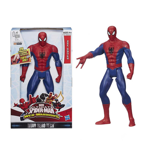 Superhero Spider Man Action Figure Electric Sounds Toy 30CM