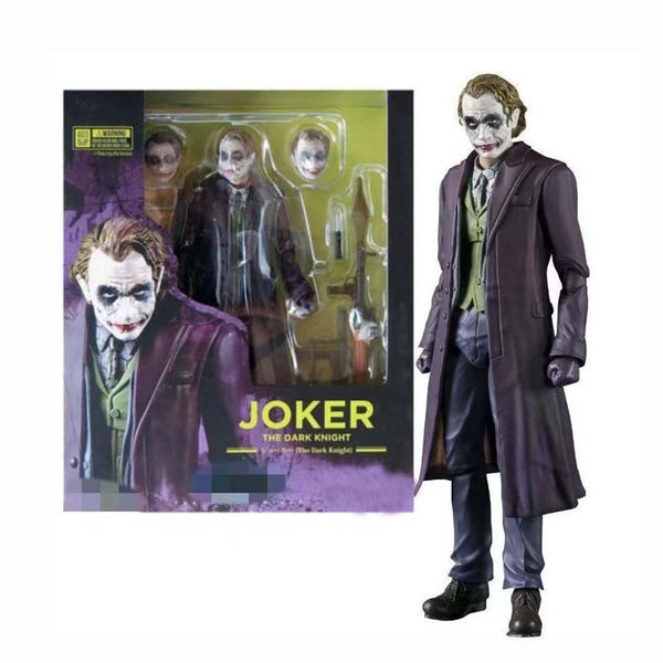 The Joker Batman Heath Ledger Version Action Figure Collectible Model