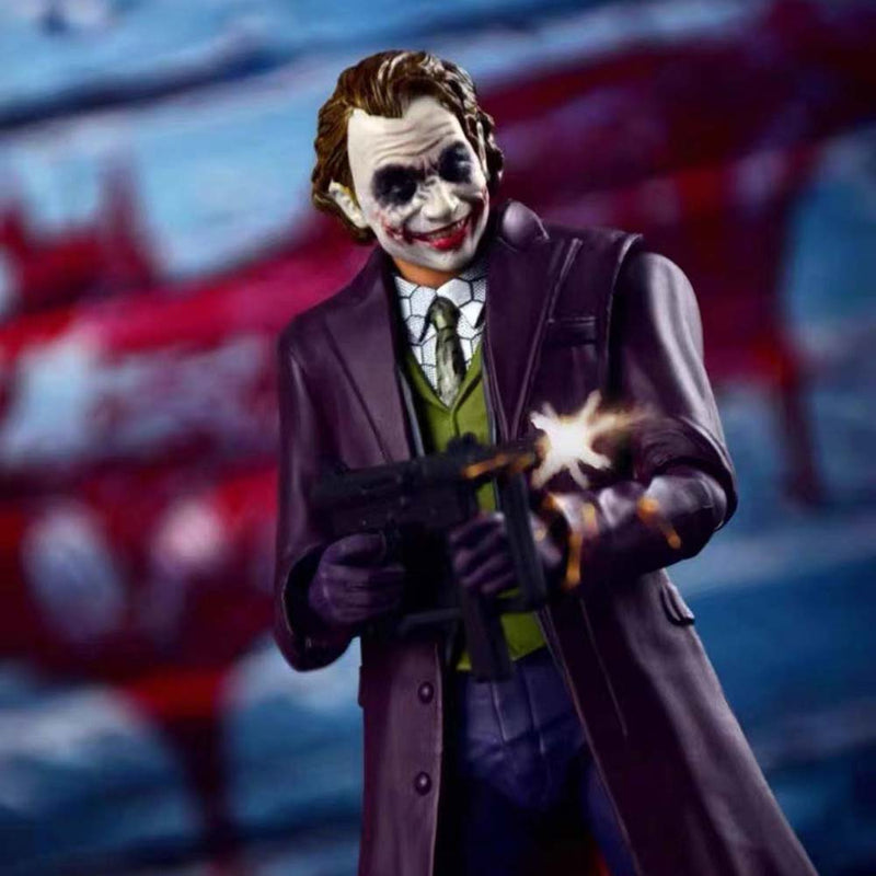 The Joker Batman Heath Ledger Version Action Figure Collectible Model