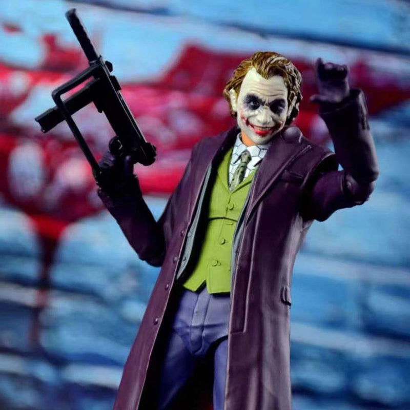 The Joker Batman Heath Ledger Version Action Figure Collectible Model