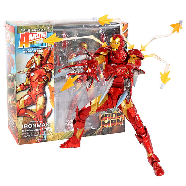 Yamaguchi Iron Man MK37 Bleeding Edge Armor Action Figure Toy 16cm