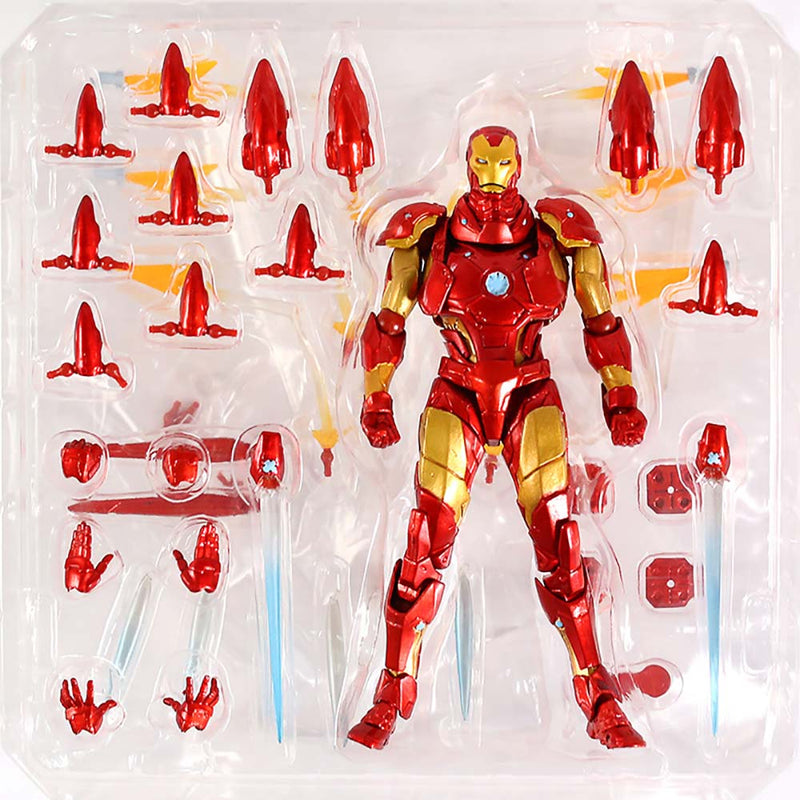 Yamaguchi Iron Man MK37 Bleeding Edge Armor Action Figure Toy 16cm