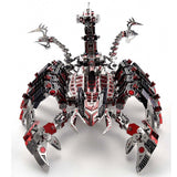 Mechanical Sense Red Devil Battle Scorpion 3D Model Metal Puzzle DIY Toy - Toysoff.com