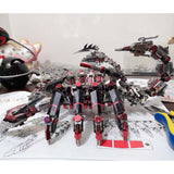 Mechanical Sense Red Devil Battle Scorpion 3D Model Metal Puzzle DIY Toy - Toysoff.com