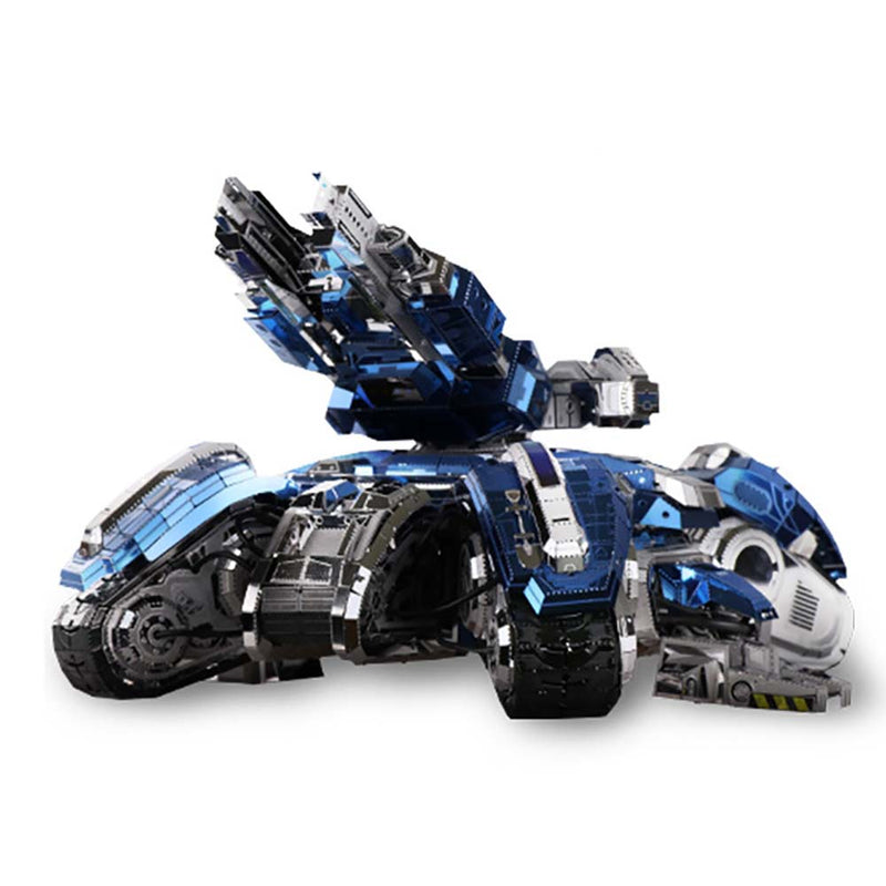 Mechanistic Sense Star Siege Tank 3D Art Model Metal Puzzle DIY Toy - Toysoff.com