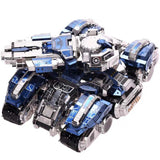 Mechanistic Sense Star Siege Tank 3D Art Model Metal Puzzle DIY Toy - Toysoff.com