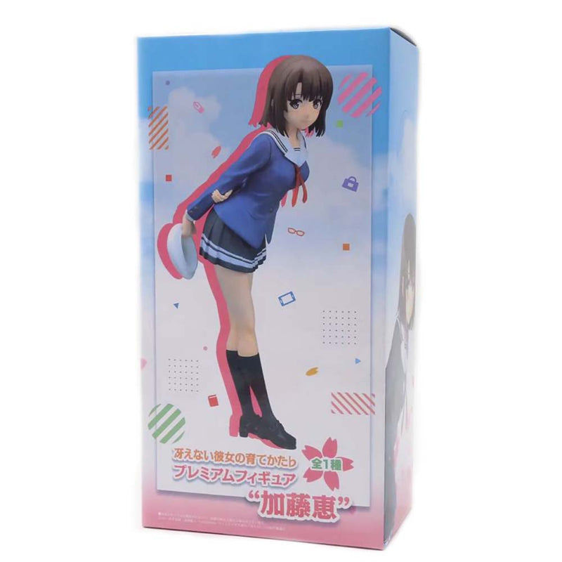 Megumi Kato School Uniform Ver Action Figure Collectible Model Toy 19cm