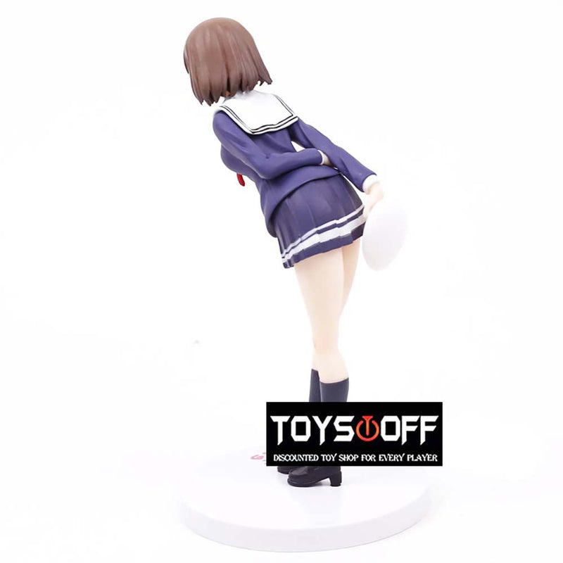 Megumi Kato School Uniform Ver Action Figure Collectible Model Toy 19cm