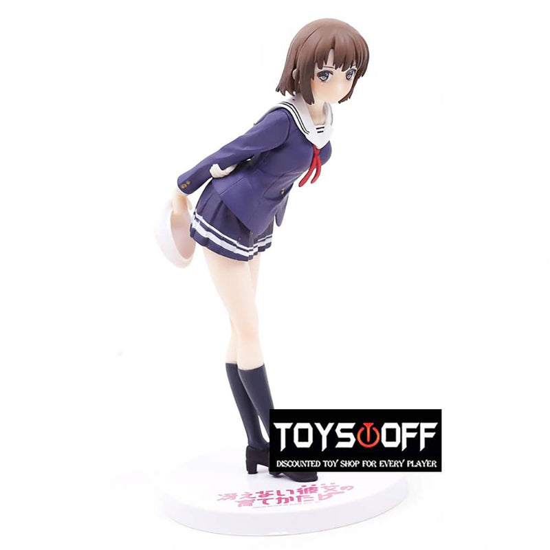 Megumi Kato School Uniform Ver Action Figure Collectible Model Toy 19cm