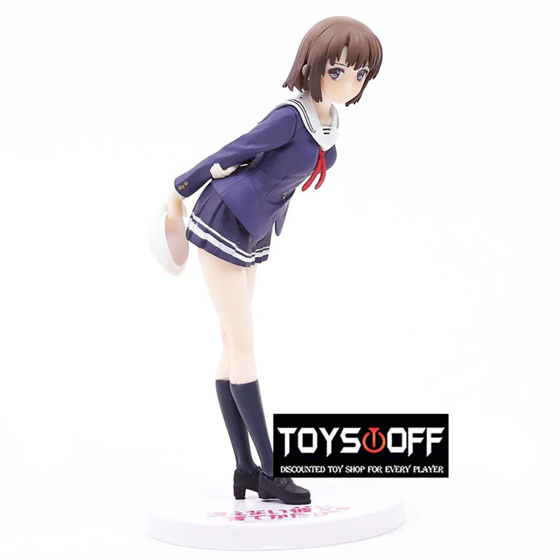 Megumi Kato School Uniform Ver Action Figure Collectible Model Toy 19cm