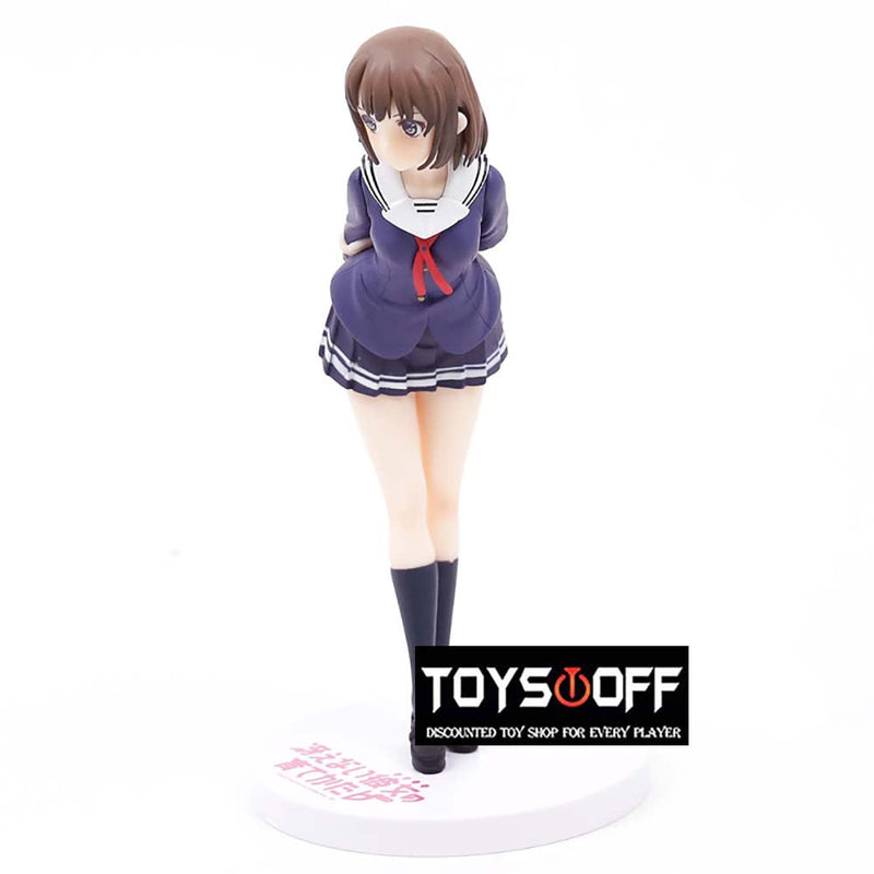 Megumi Kato School Uniform Ver Action Figure Collectible Model Toy 19cm