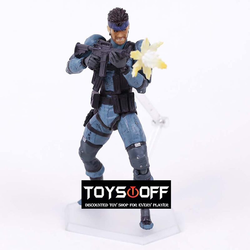 Metal Gear Solid 2 Figma 243 Snake Action Figure Toy 16cm