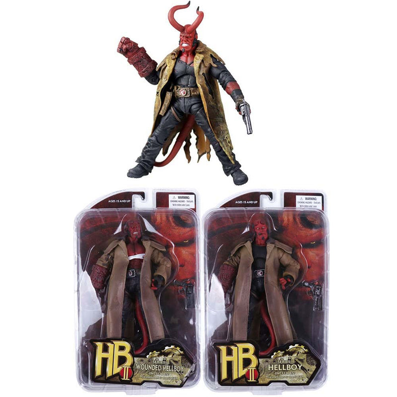 Mezco Hellboy Action Figure Toy Collectible Model Toy 18cm