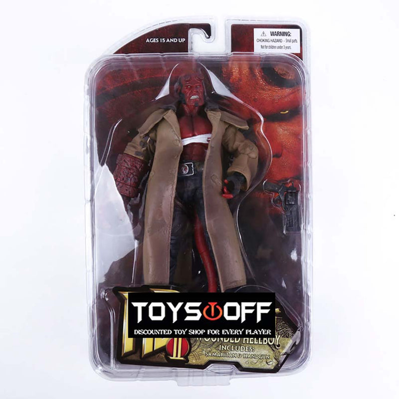 Mezco Hellboy Action Figure Toy Collectible Model Toy 18cm