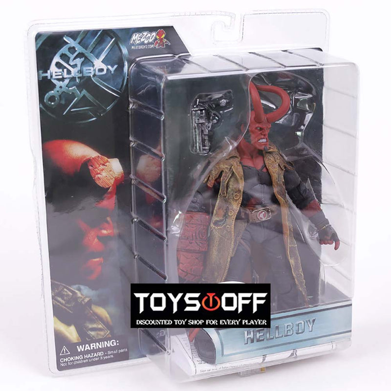 Mezco Hellboy Action Figure Toy Collectible Model Toy 18cm